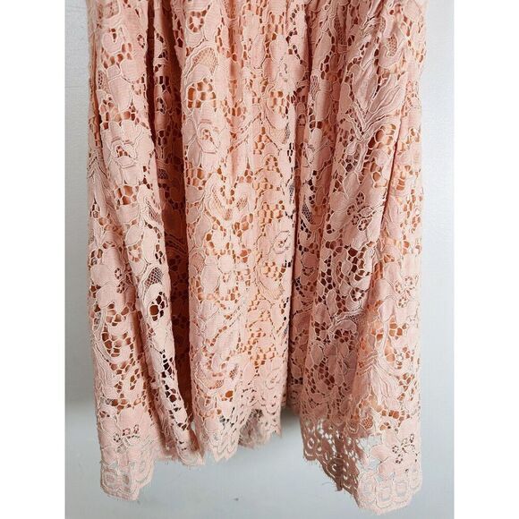 NBD REVOLVE Give It Up Light Pink Lace Mini Dress Woman’s Small NWT - Picture 14 of 16